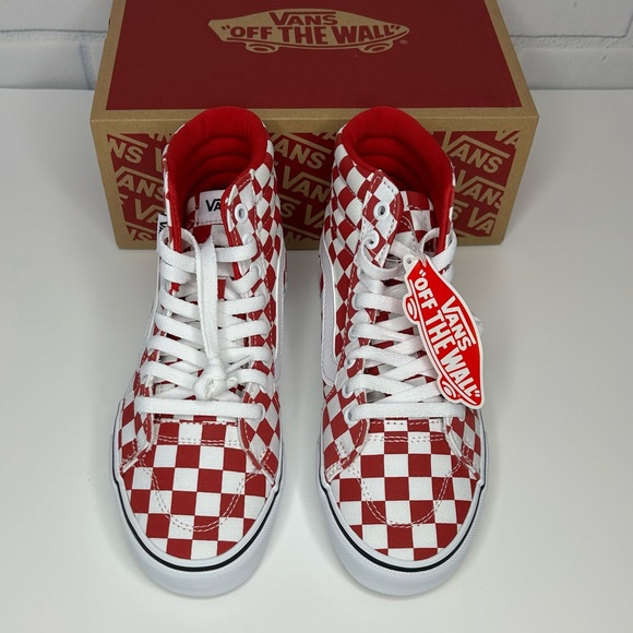 Vans Fillmore Hi Checkerboard sneakers size 6.5 women - Picture 2 of 6